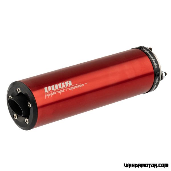 Exhaust Voca Cross chromed 50/70cc Beta RR red-2