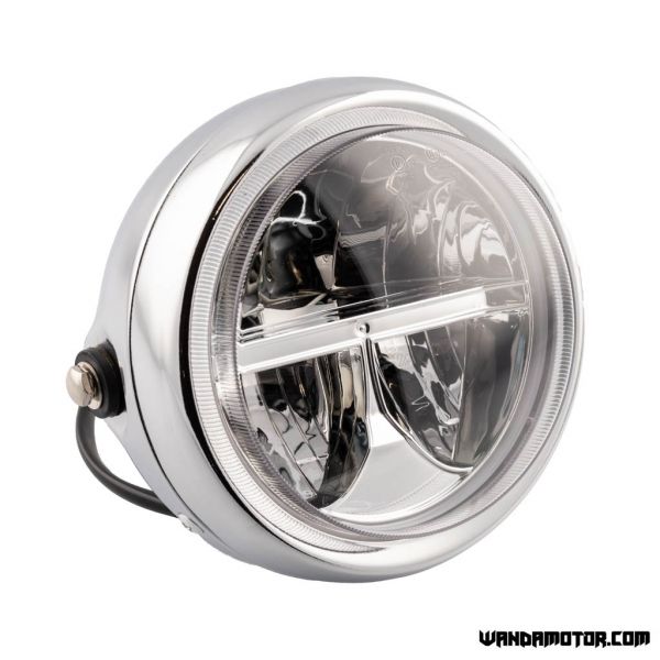 Head light Monkey LED chrome-1