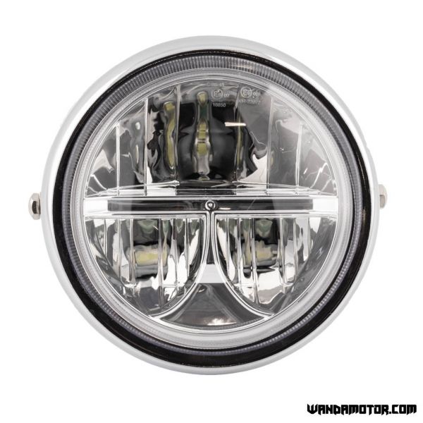 Head light Monkey LED chrome-2