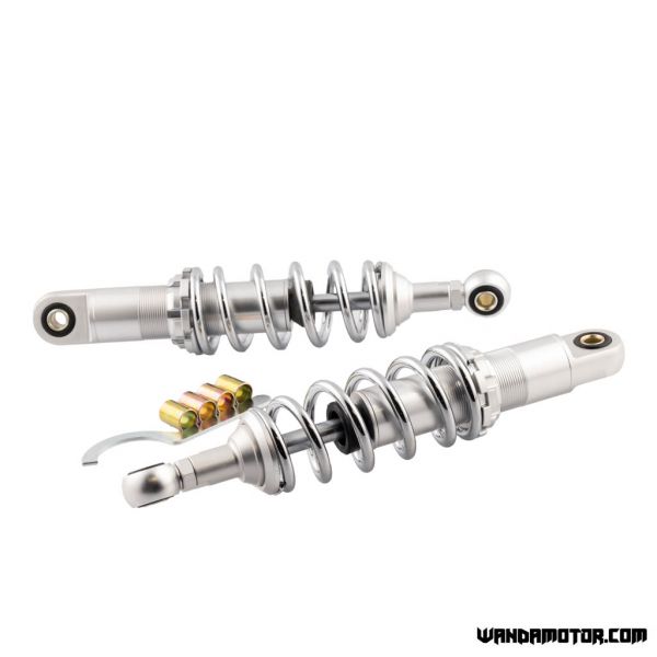 Ajotech Six-Roll rear shocks 285mm silver-1