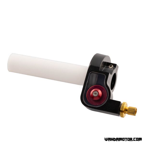 Quick action throttle kit black/red universal-1