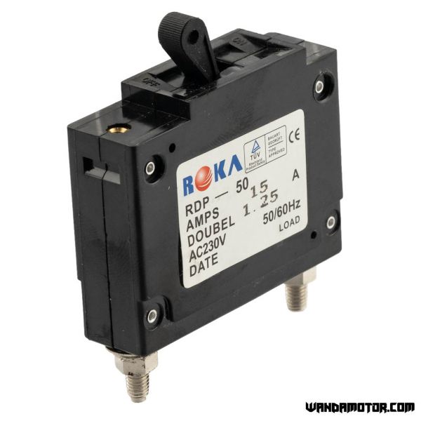 AC overload relay KDE6500 15A-1