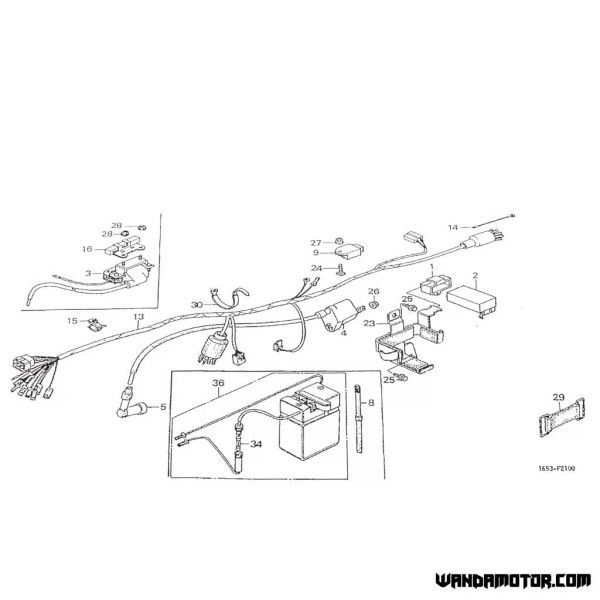 #25 Battery fastener screw-2