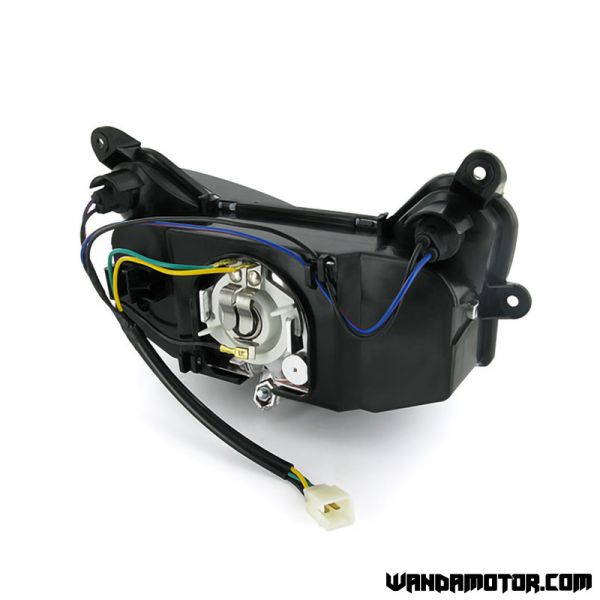 Headlight black tinted Yamaha Aerox <-2012-2