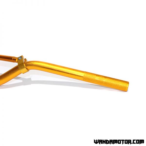 Handlebar Ajotech MX/enduro gold + pad-2