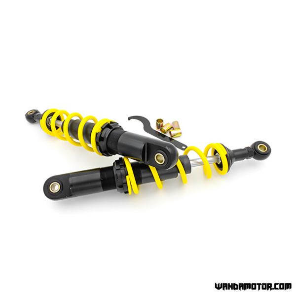 Ajotech Six-Roll rear shocks 330mm yellow-1