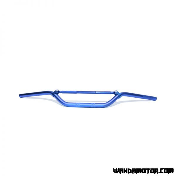 Handlebar Ajotech MX/enduro blue + pad-1