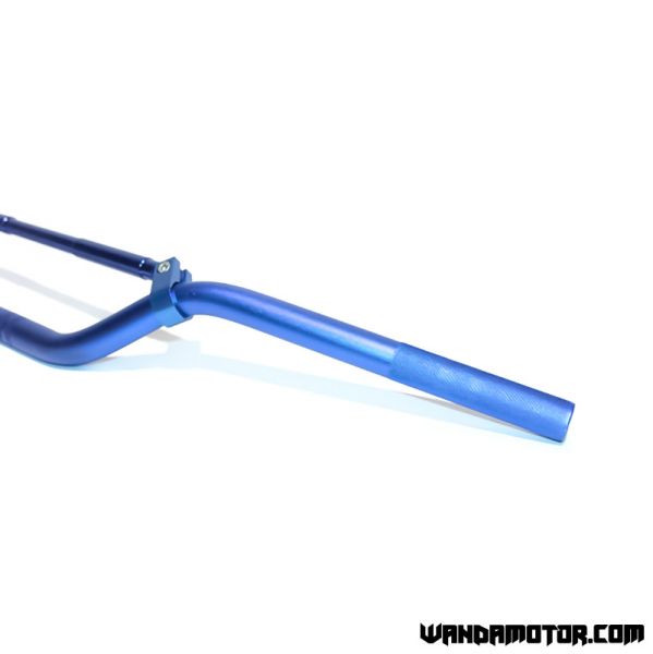 Handlebar Ajotech MX/enduro blue + pad-2