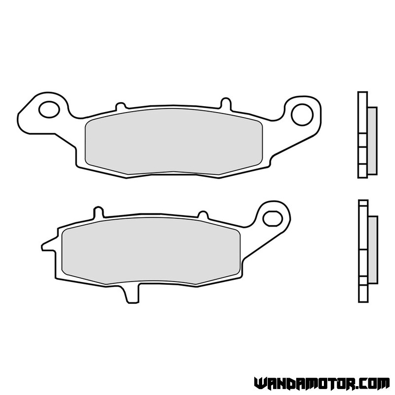 Jarrupalat Brembo sintered road 07KA18SA