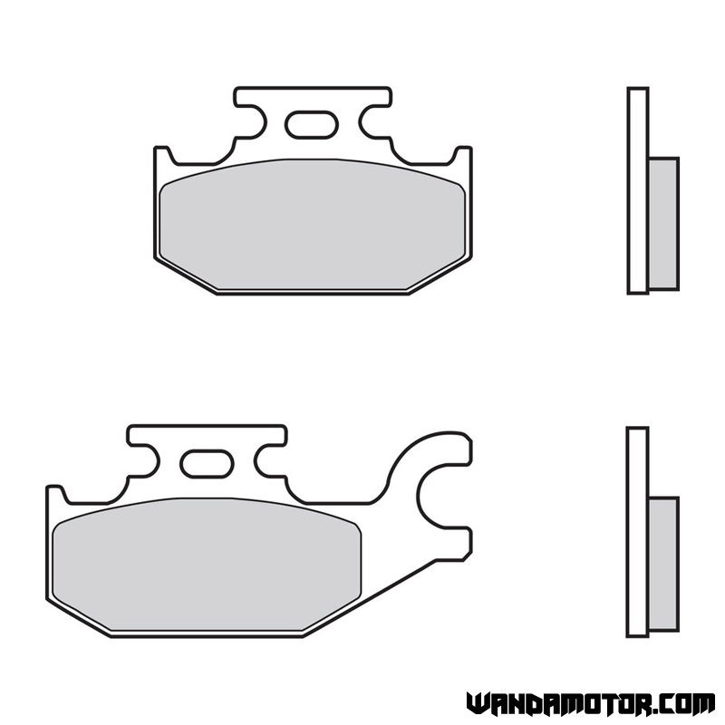 Brake pads Brembo sintered offroad 07GR49SD