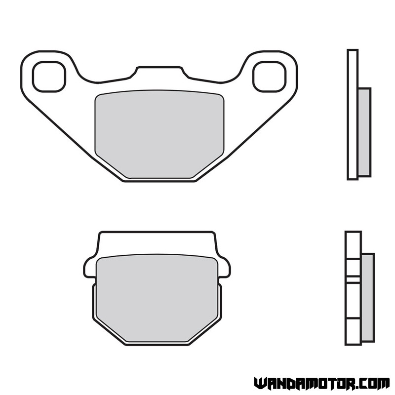 Brake pads Brembo sintered offroad 07KA07SD