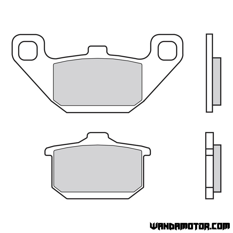 Brake pads Brembo sintered road 07KA08SA