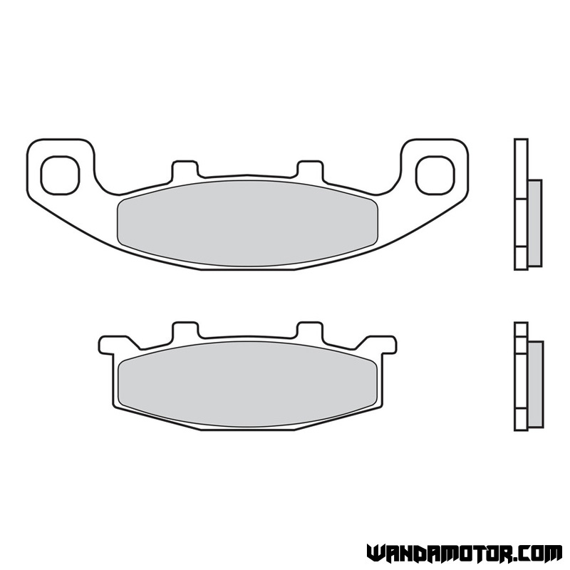 Brake pads Brembo sintered road 07KA09SP