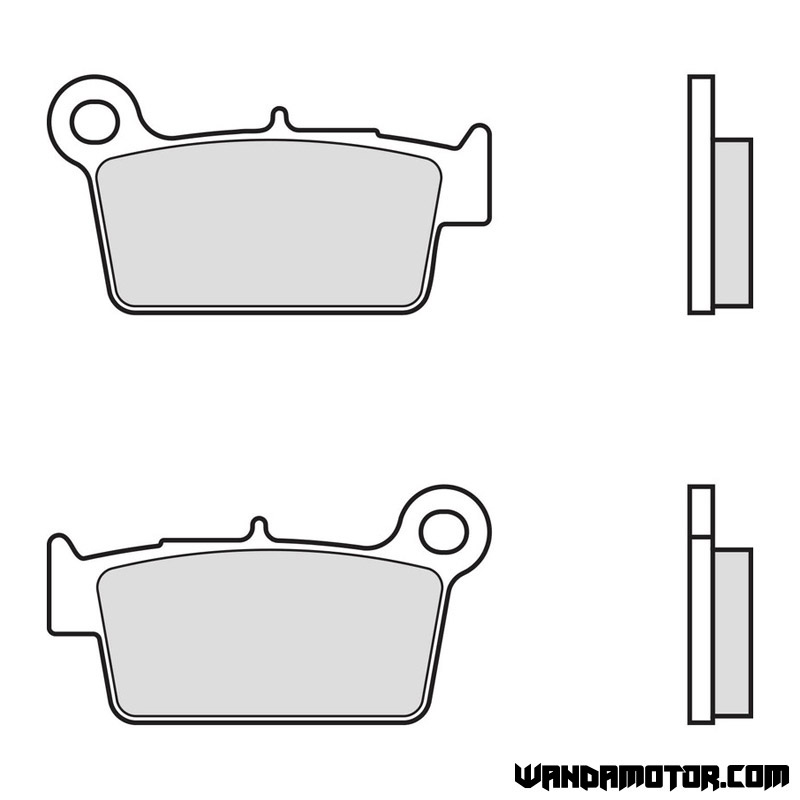 Brake pads Brembo carbon-ceramic 07YA41TT