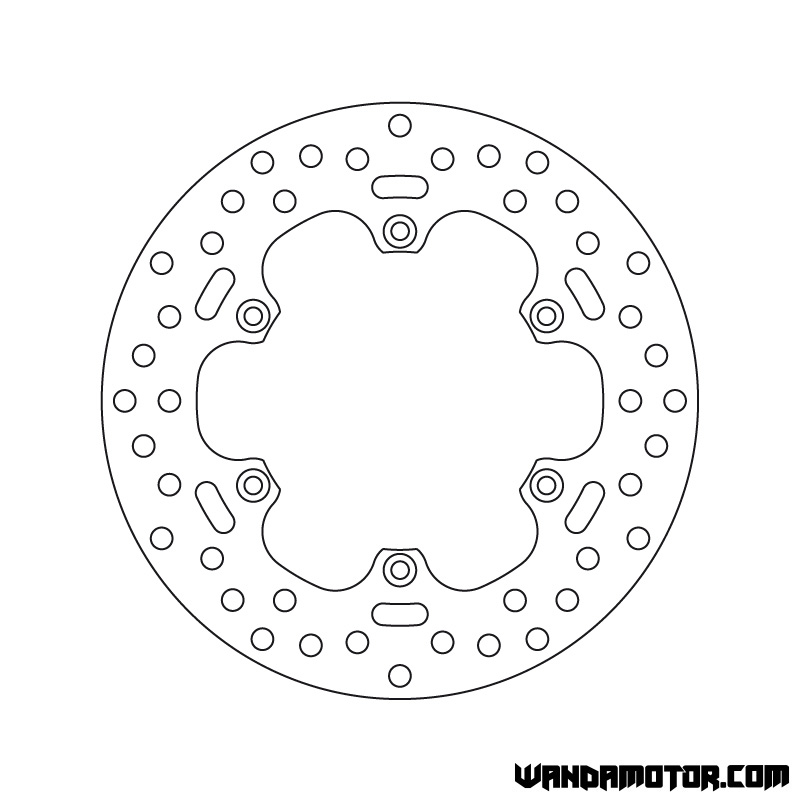 Brake disc Brembo Serie Oro Husqvarna / KTM