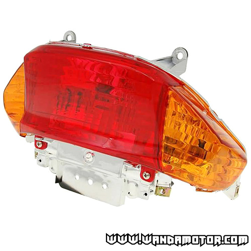 Tail light for Chinese scooters, orange blinkers