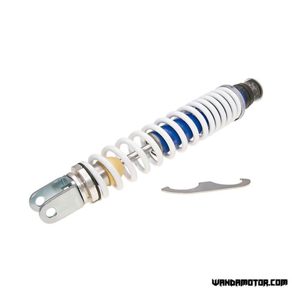 Rear shock Carbone Sport white/blue Piaggio 350