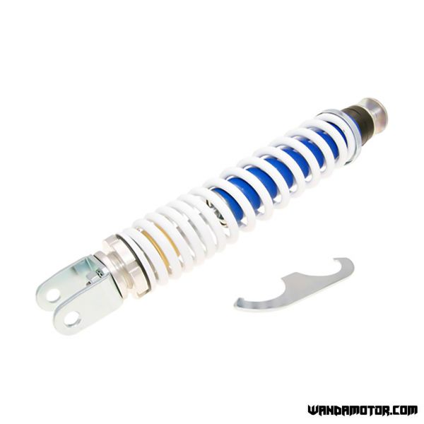 Rear shock Carbone Sport white/blue Piaggio 340-1