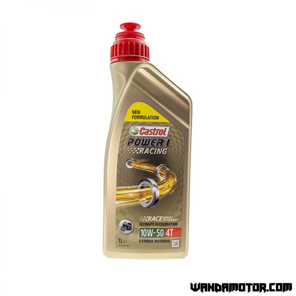 4-tahtiöljy Castrol Power1 10W-50 1L