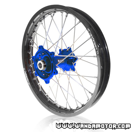 Rear wheel 19 x 2.15 Husqvarna/KTM blu.