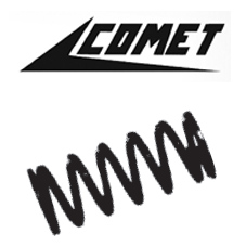 Comet variaattorin jousi kelta/vihreä 86