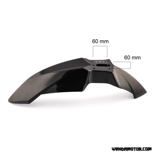 Front fender Derbi Senda DRD/R/SM black-5