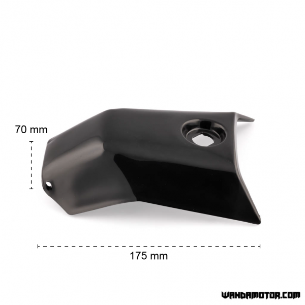 Fuel tank cover Derbi Senda DRD/R/SM black-5