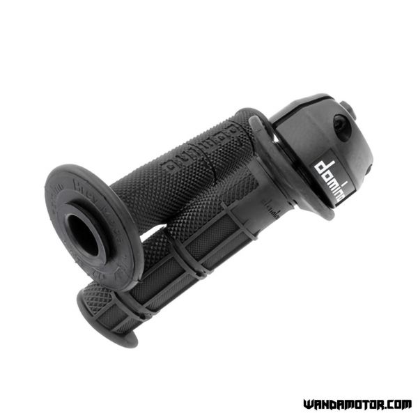 Throttle with grips for enduro Domino-3
