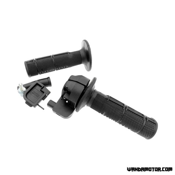 Throttle with grips for enduro Domino-1