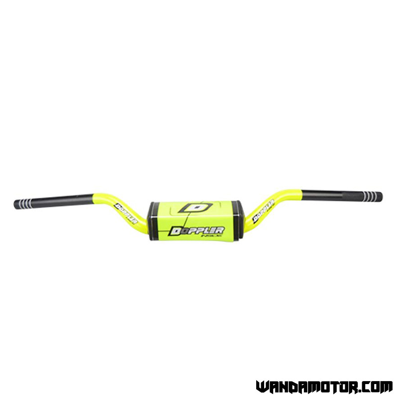 Handlebar Doppler Fatbar Alu matte black/neon yellow