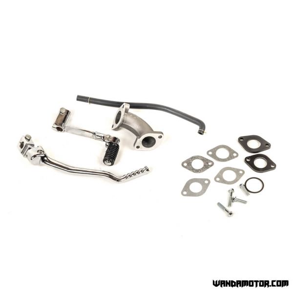 Engine Monkey Type Zongshen 125cc silver-5