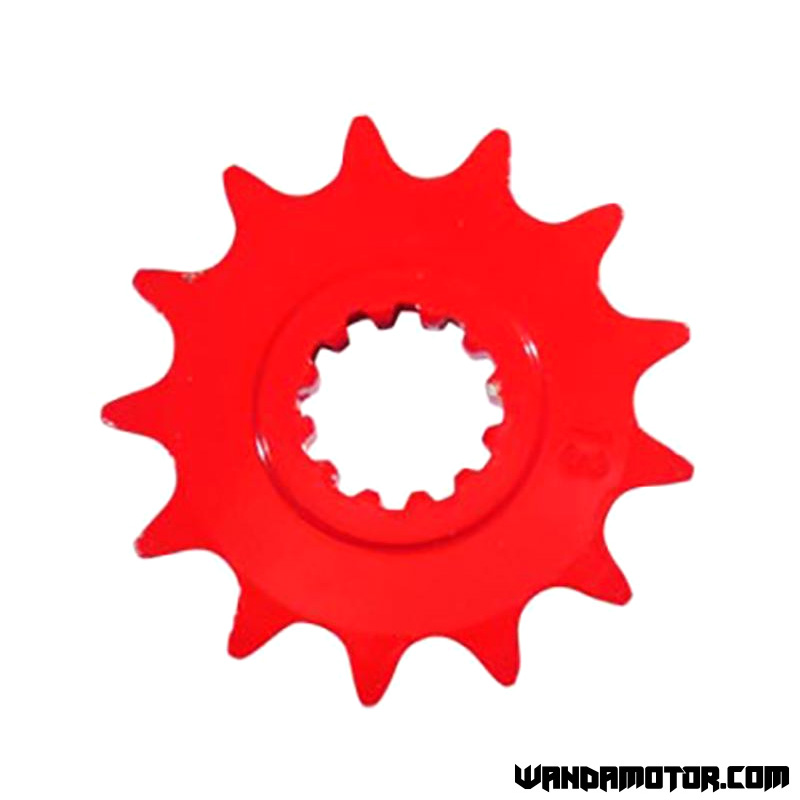 Front sprocket Minarelli AM6 12h red