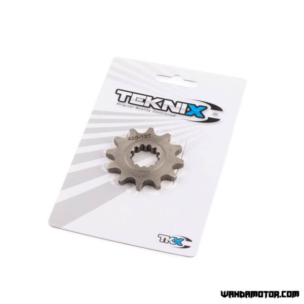 Front sprocket Minarelli AM6 12t Teknix-2