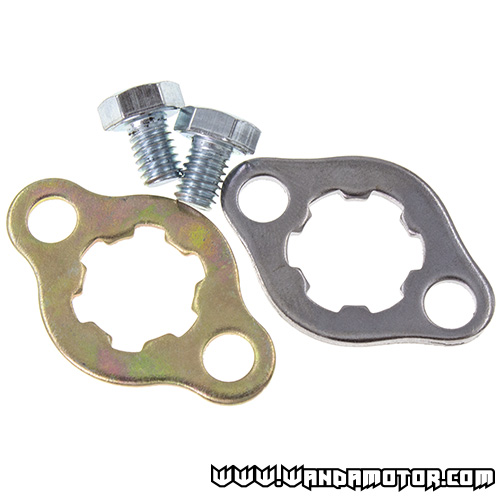 Front sprocket lock set monkey 17mm