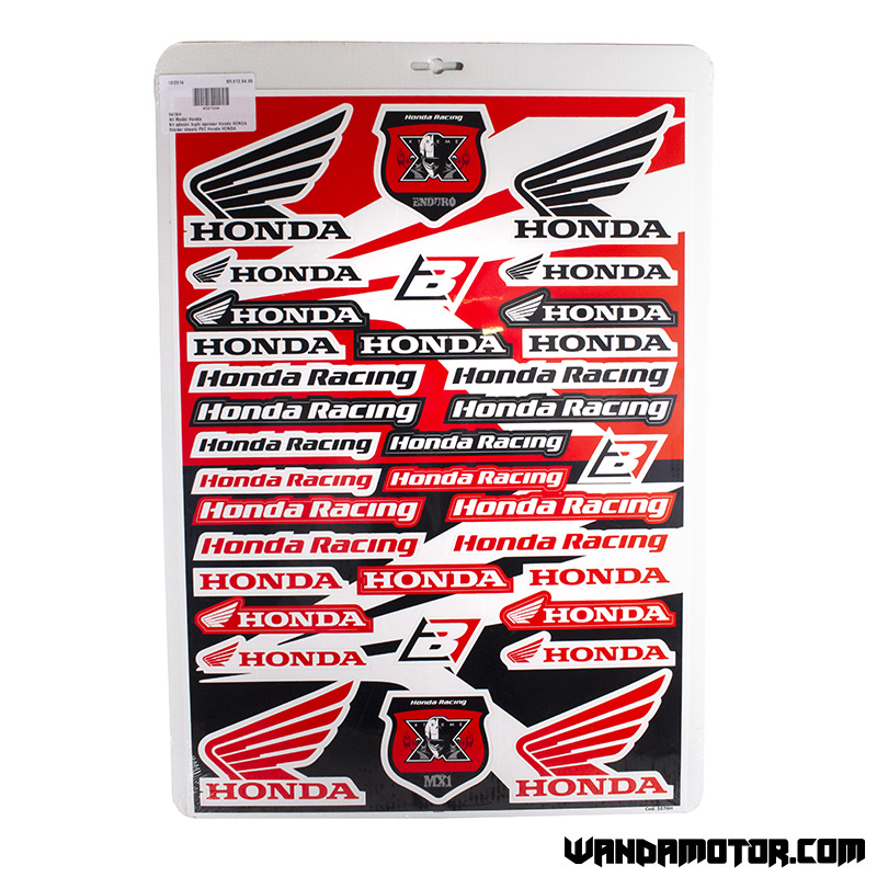 Decal kit Honda 35 x 50 cm