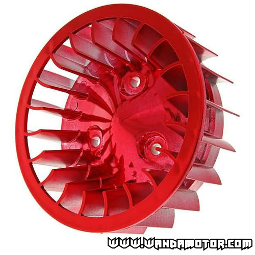 Fan wheel CPI, Keeway, Minarelli horizontal red