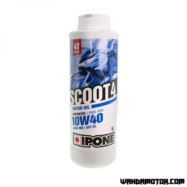 4-stroke oil Ipone Scoot4 10W-40 1L