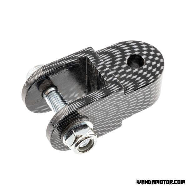 Shock extension +40mm carbon look
