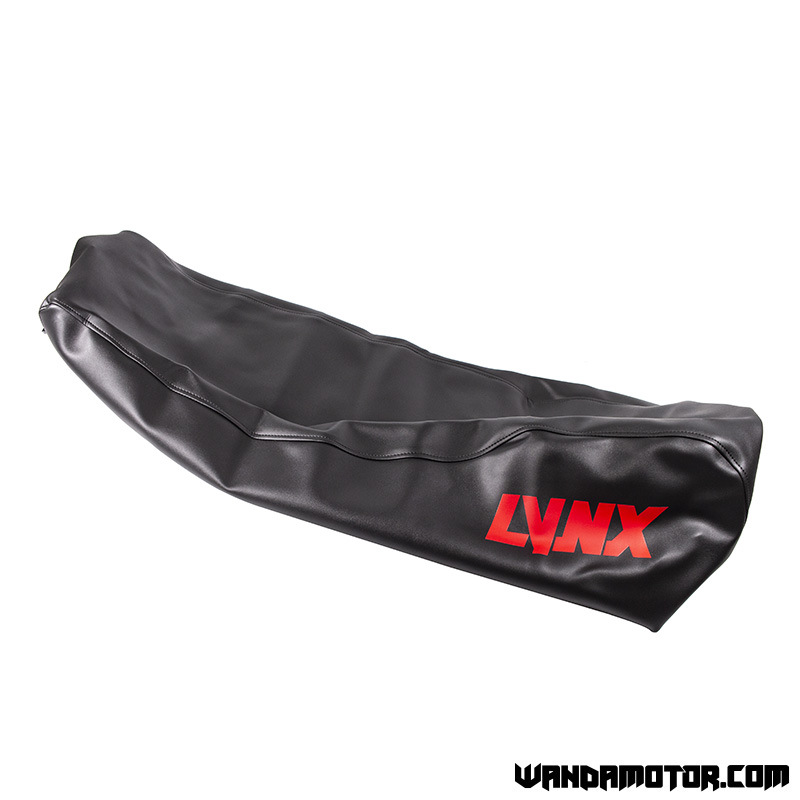 Seat cover black Lynx 5900 with plastic bottom