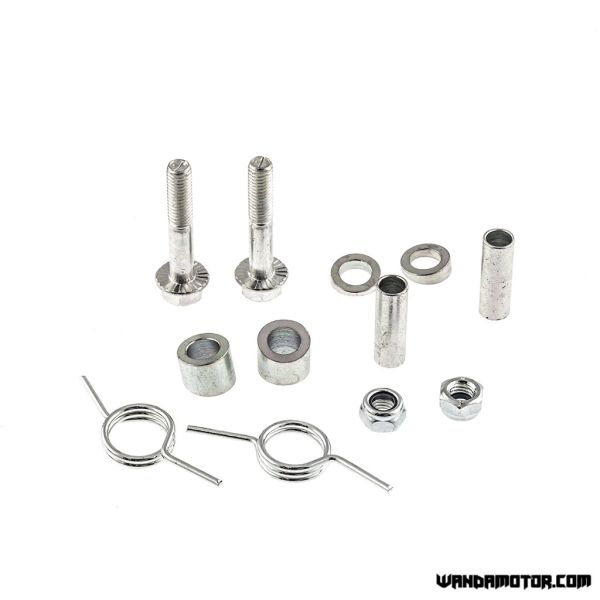 Foot peg set Rieju MRT silver-3