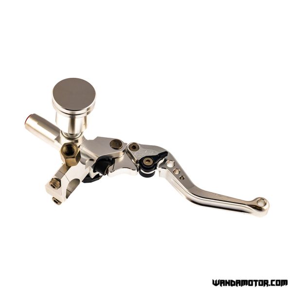 Front brake master cylinder set + clutch lever CNC silver-3