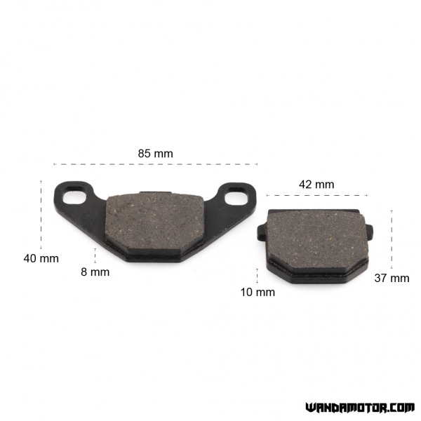 Brake pads model 6-2