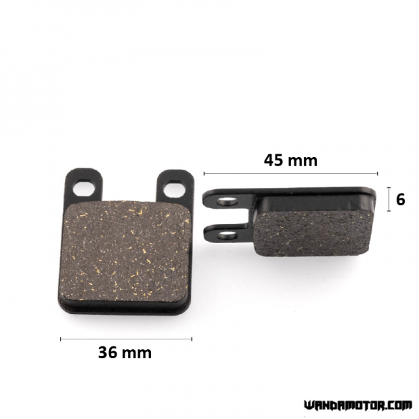 Brake pads 105 type-2