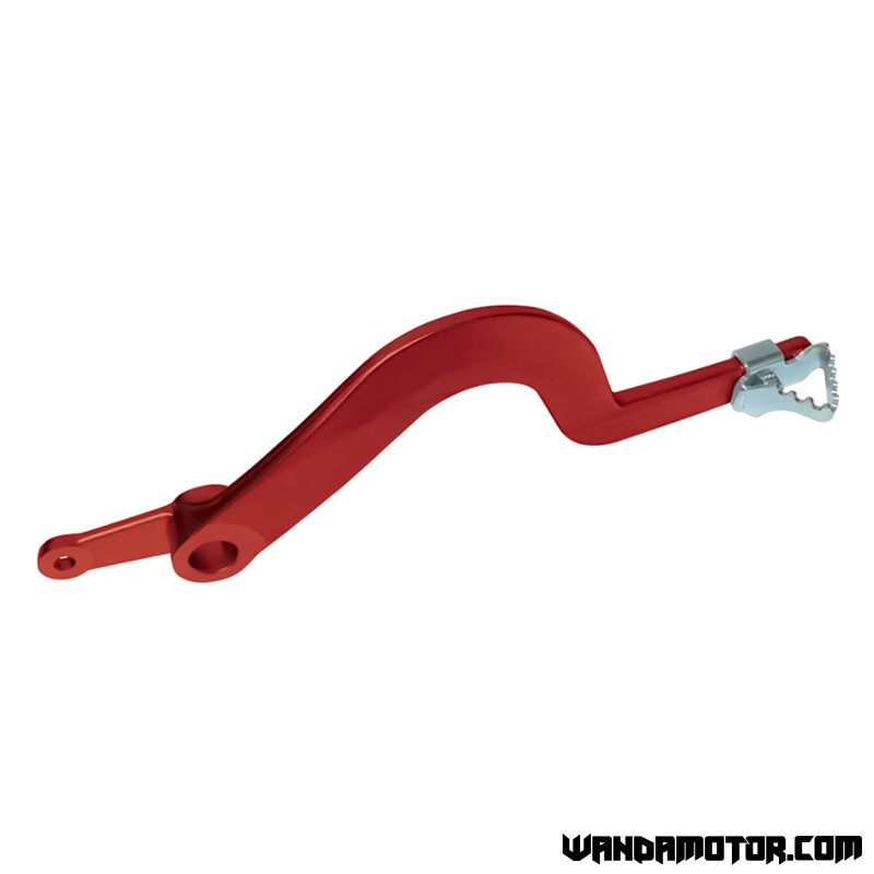 Brake pedal Fantic red