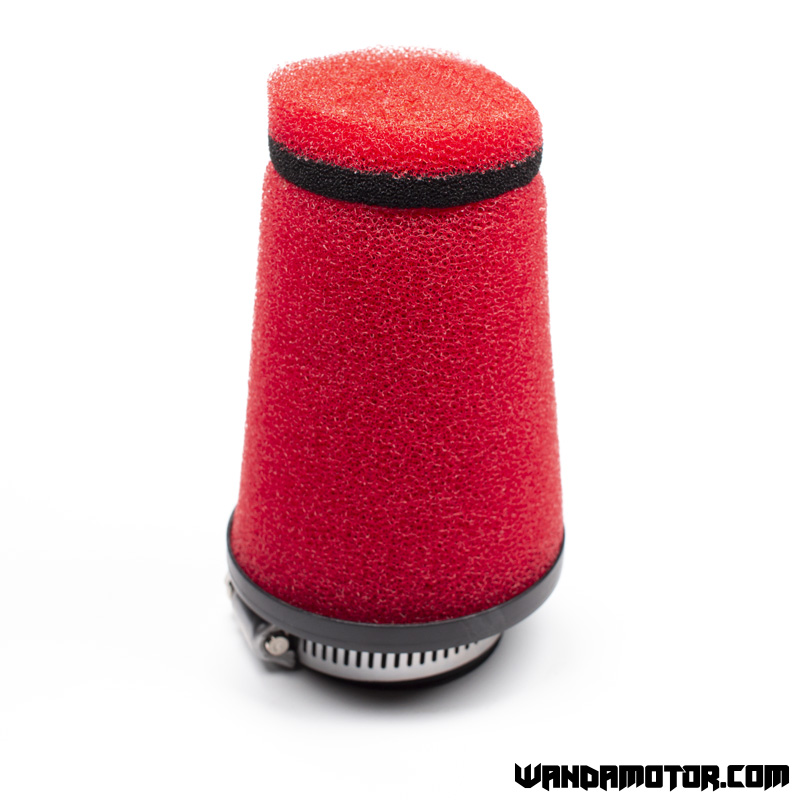 Air filter foam 25/35 red