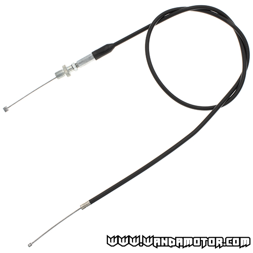 Throttle cable universal 100 cm [black / straight]