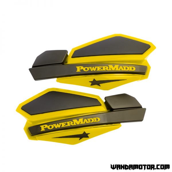 Handguards Powermadd Star yellow-1