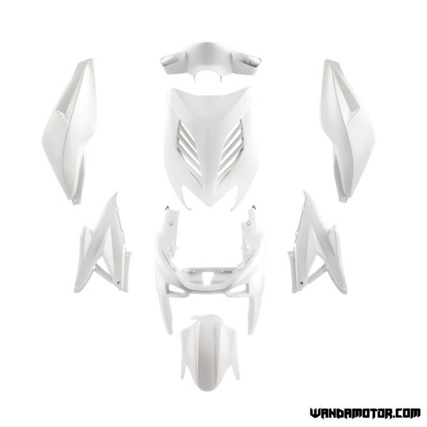 Plastic set Yamaha Aerox white