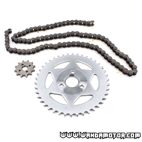 Chain/sprocket kit Honda Monkey