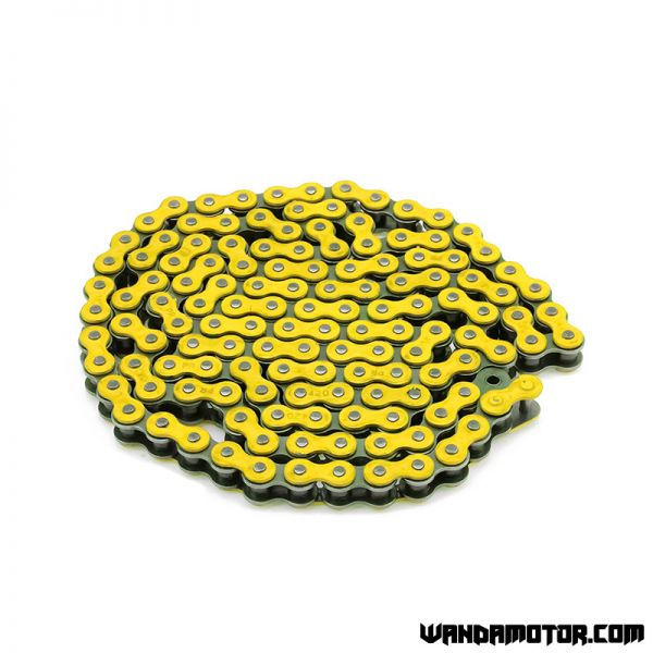 Chain Voca 420-136 yellow reinforced